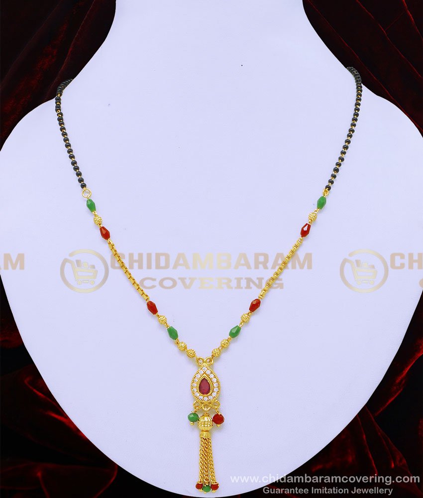 one gram gold mangalsutra, 