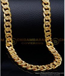 SHN140 - Gold Plated Daily Use Short Gold Chain Design for Men