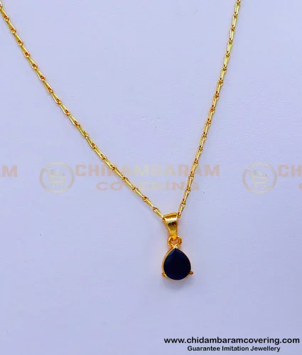 Love Pendant and Chain Nail Art Jewellery Decoration 