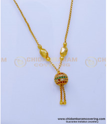 SCHN498 - New Girls Short Chain with Pendant Designs for Daily Use