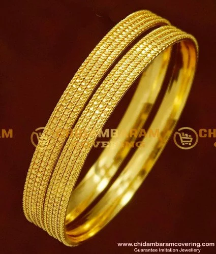 Plain gold bangles designs deals for daily use