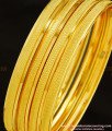 BNG276 - 2.8 Size Light Weight Daily Wear Non Guarantee Plain Bangle Set Of 4 Pieces for Women