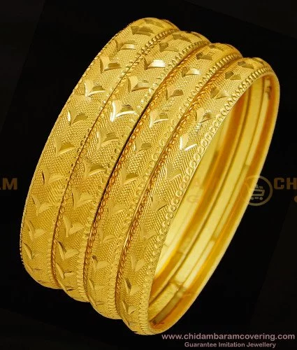 Daily wear store plain gold bangles