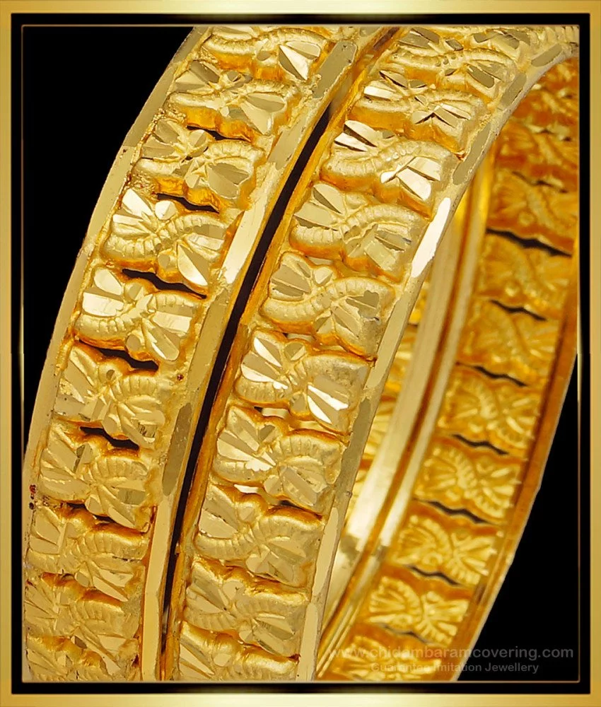 Gold kangan deals bangles design