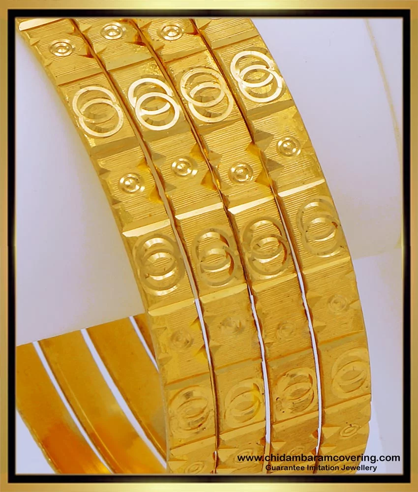 Gold covering sale bangles online