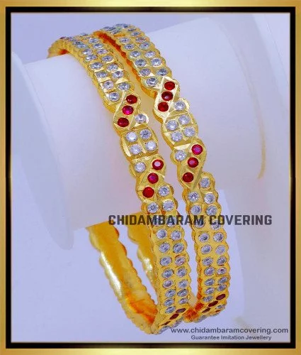 Stone bangles imitation deals jewelry