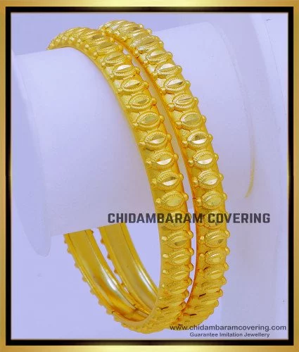 Buy Simple Gold Bangles for Daily Use 8 Bangles Set