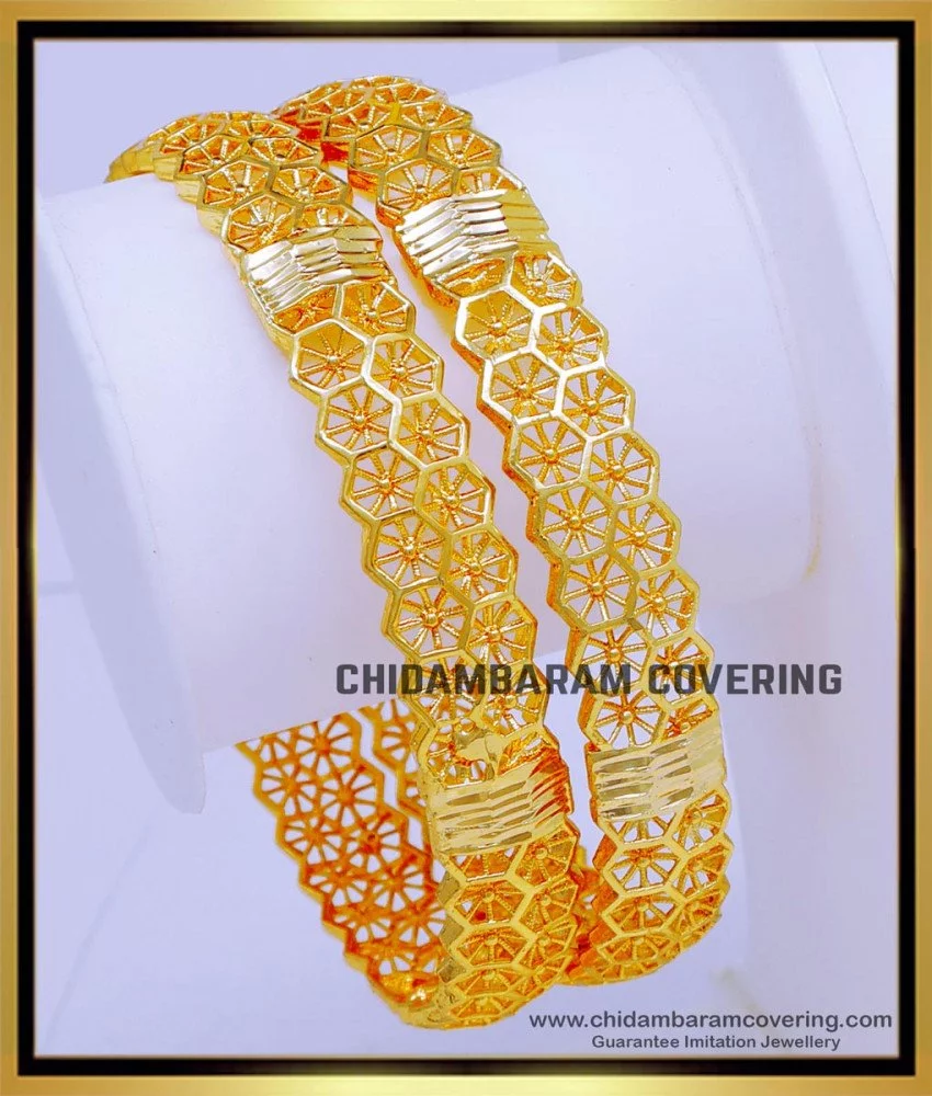 Gold deals bangles style