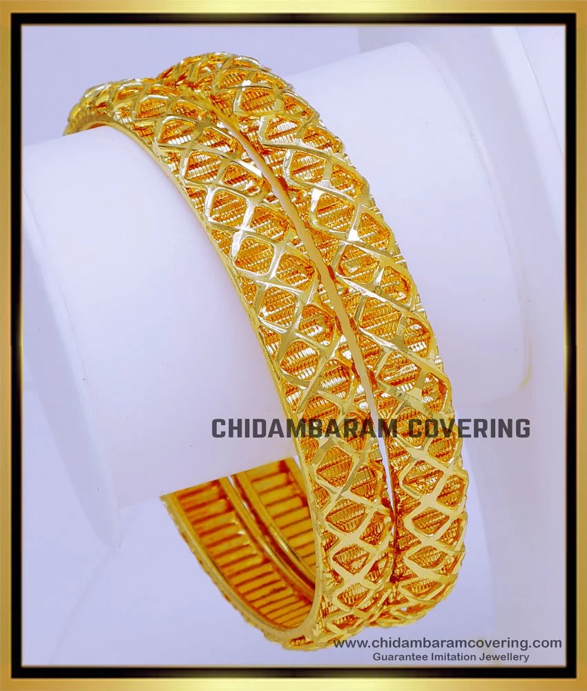 Gold plated silver on sale bangles online shopping