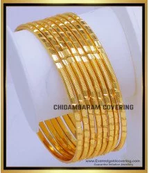 Simple gold bangles on sale for daily use