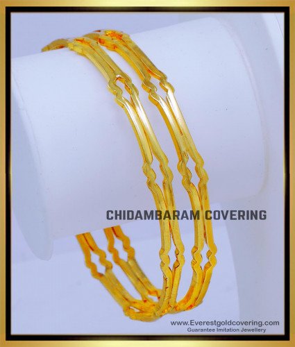 BNG829 - 2.6 South Indian Regular Use Impon Jewellery Bangles