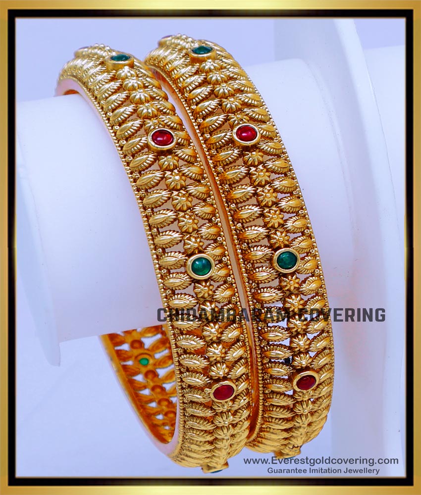 antique jewellery, antique jewellery artificial, Antique jewellery design, antique bangles, antique bangles design, antique bangles set, antique bangles gold design, antique bangles online, Antique bangles designs with price, temple bangles design