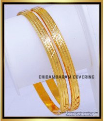 BNG857 - 2.6 Latest Gold Designs Impon Bangles Online Shopping