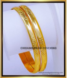 BNG886 - 2.6 Impon Daily Use Gold Simple Bangles Design