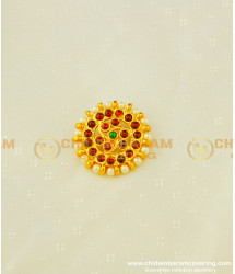 BNS09 - Bharatanatyam Jewellery Brass Gold Finish Pearl Jadai Villai Hair Jewellery Buy Online