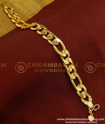 Cuban Link Bracelet - 5mm - Men's Gold Bracelet - JAXXON