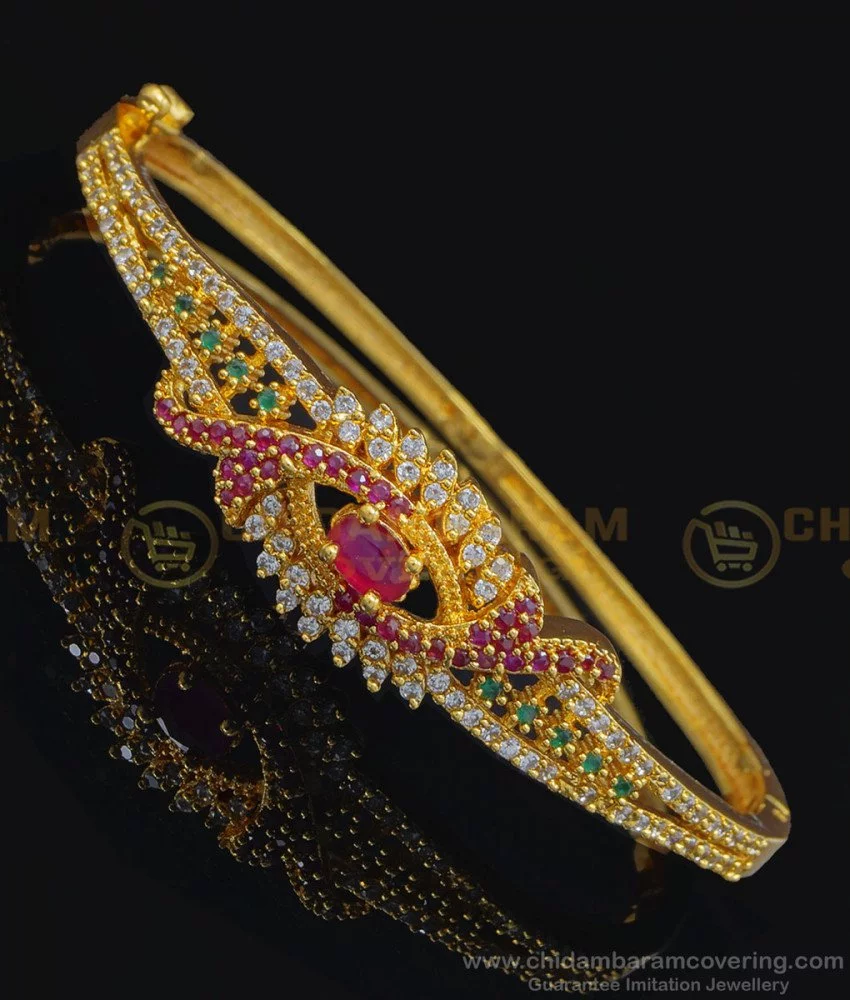 Buy Layer Bangle in India | Chungath Jewellery Online- Rs. 100,520.00