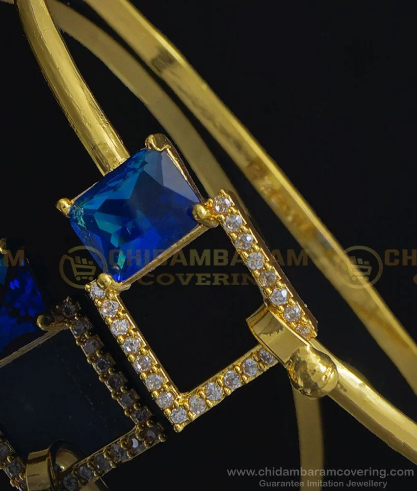 American Diamond Studded Openable Bracelet : JKC6910