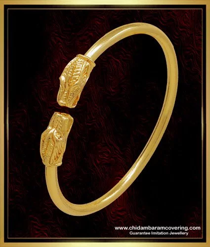 Hermes Gold and Elephant Hair Bangle - Kimberly Klosterman Jewelry