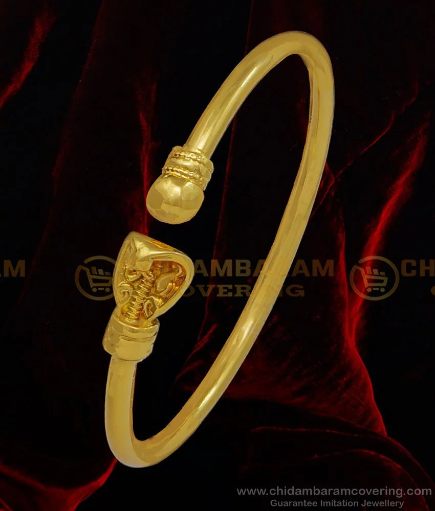 Amazon.com: Bakthi Today Bronze Panchalogam Sarpa Dosha Kappu Panchaloha  Naga Dosha Kadiyam Panchadhatu Snake Bracelet: Clothing, Shoes & Jewelry