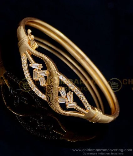 Opulent 21k Gold Flat Chain Bangle Bracelet in 2024 | Bangle bracelets, Gold  flats, Bangles