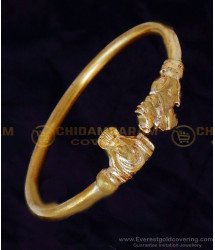 BCT526 - Impon Jewellery Nandi Kappu Panchaloha Kada for Men