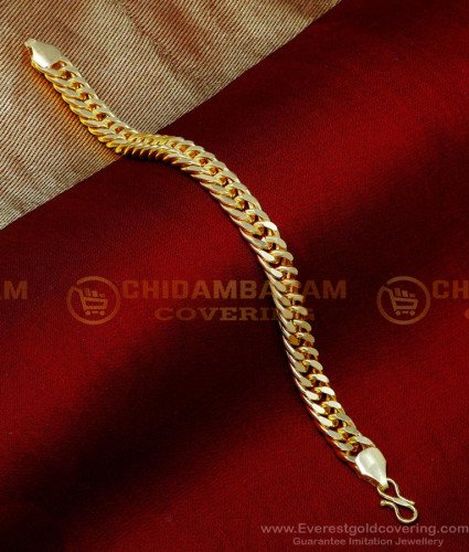 BCT532 - Gold Plated Jewellery Daily Wear Bracelet Design Men