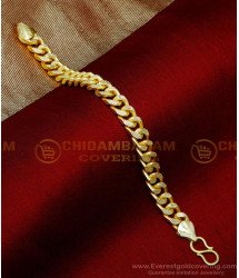 BCT533 - Wedding Wear 2 Gram Gold Mens Bracelet Design Gold