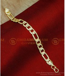 BCT541 - Gold Design Forming Gold Plated Chain Bracelet for Men