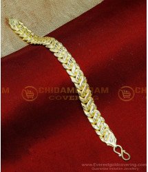 BCT543 - Real Gold Model Forming Gold Hand Chain Bracelet Mens