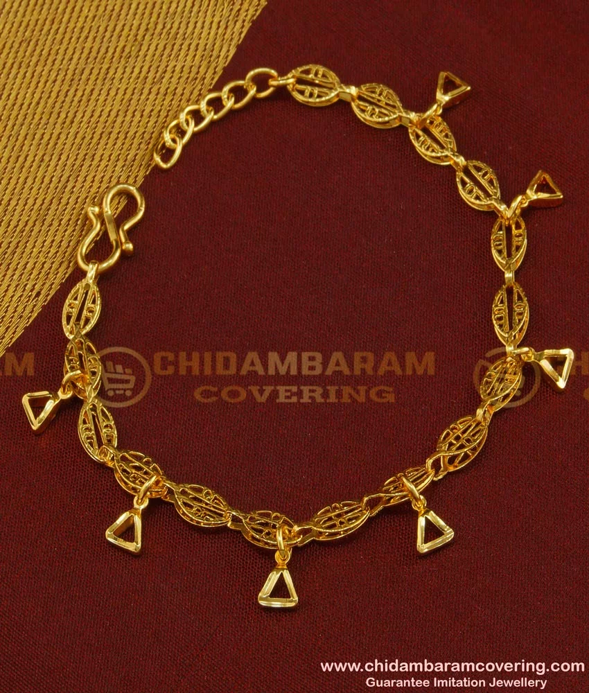 Bulk Shiny Gold Wire Cuff Bangle Bracelet For Dangle Charms – Photo Jewelry  Making