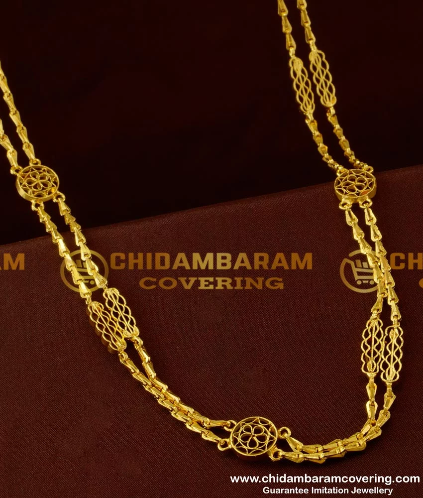 Rettai vadam store gold chain grt