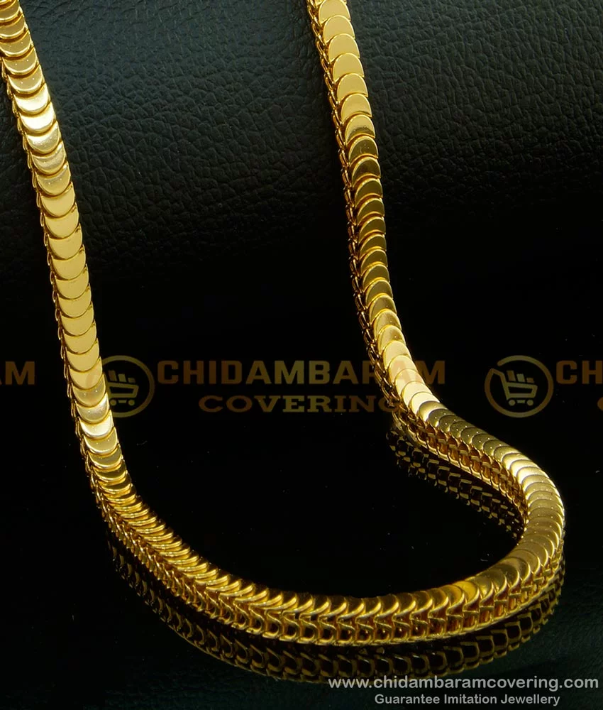 design of gold chain for women