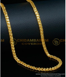 CHN265-LG - 30 Inches South Indian Jewellery Heart Model Women's Long Chain Designs