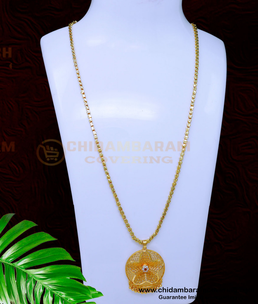 long chain with locket, south indian dollar chain designs, long chain with pendant, long chain with dollar, chain with pendant design, long chain with locket, ladies gold chain designs, female gold chain designs, gold chain designs with pendant, pendant and chain gold, pendant chain designs, pendant