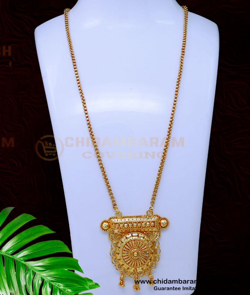 stone dollar chain designs in gold, pendant chain design, pendant design, pendant designs in gold for female, south indian dollar chain designs, dollar design, dollar chain design, long dollar chain gold, chain dollar design gold, dollar chain model gold, locket design