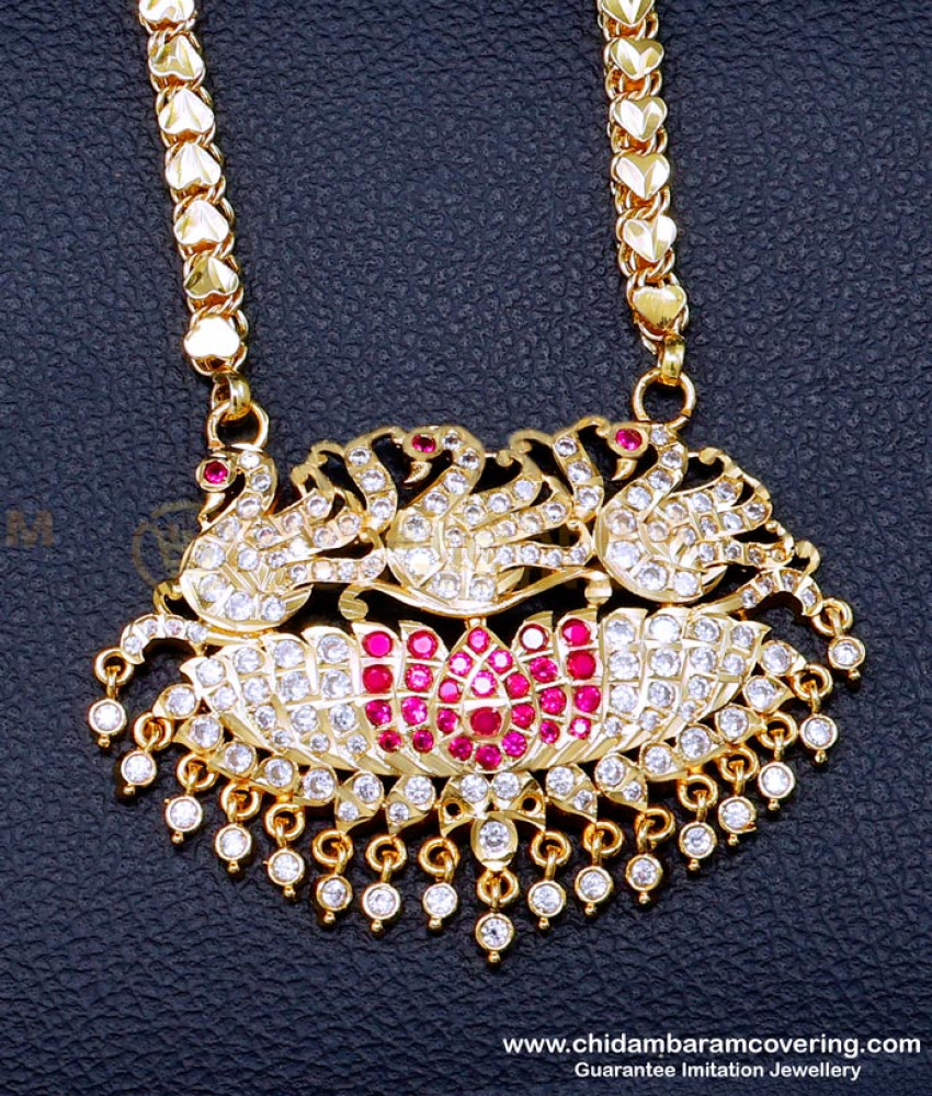 dollar chain design, south indian dollar chain designs, gold dollar chain designs for female, pendant chain, dollar chain designs in gold, long dollar chain gold, dollar chain, swan locket chain gold Women swan locket chain gold, Swan Pendant Gold