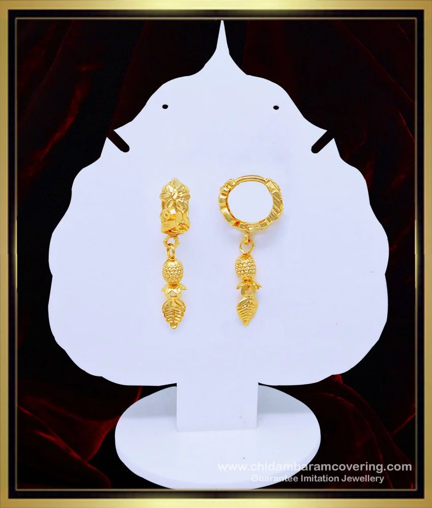 Daily Wear Small One Gram Gold Earrings By Asp Fashion Jewellery  𝗔𝘀𝗽  𝗙𝗮𝘀𝗵𝗶𝗼𝗻 𝗝𝗲𝘄𝗲𝗹𝗹𝗲𝗿𝘆