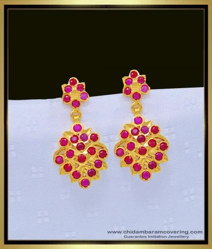 Buy Wine Earrings for Women by Access Her Online | Ajio.com