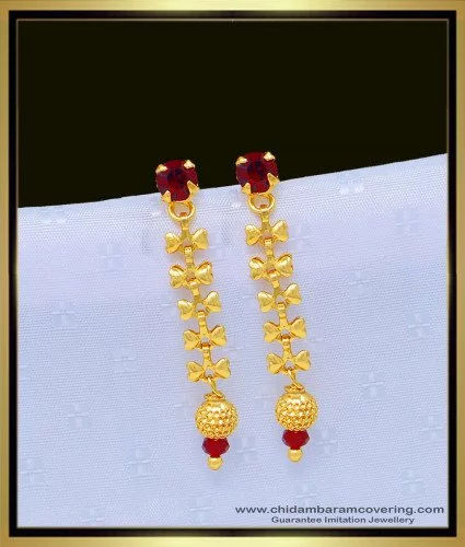 GlassOfVenice Murano Glass Tiny Stud Earrings - Gold - Walmart.com
