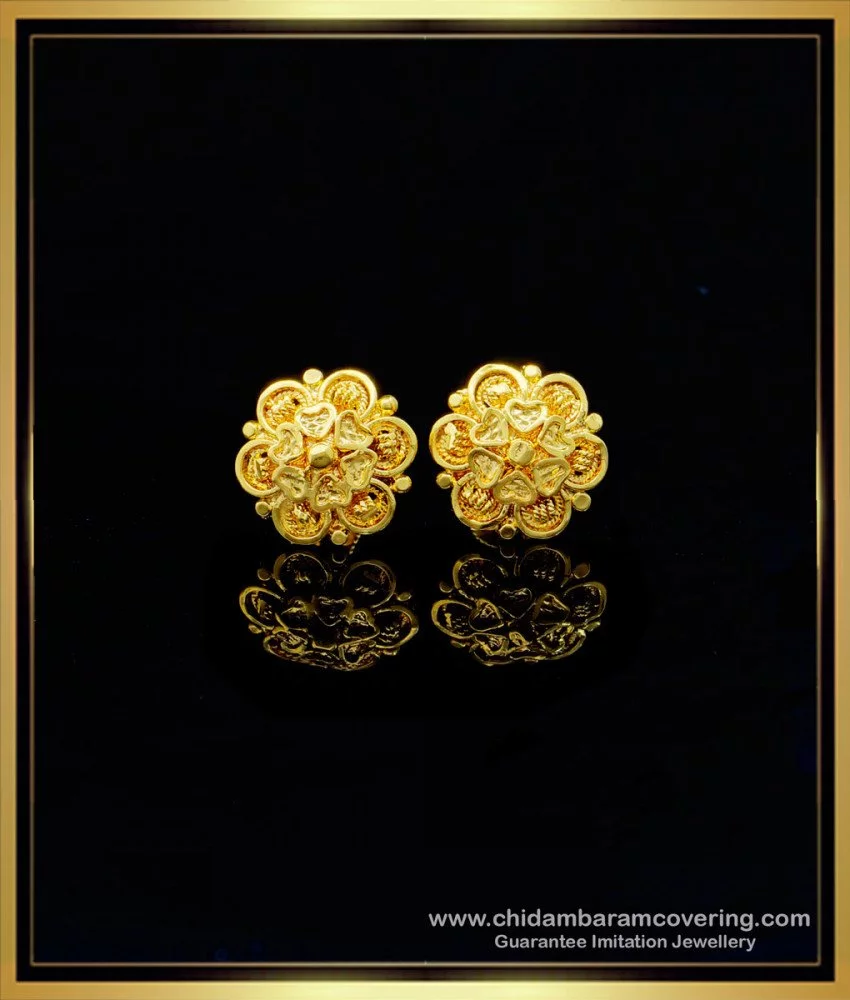Plumeria Cubic Zirconia 12mm Earrings – Showcase Hawaii