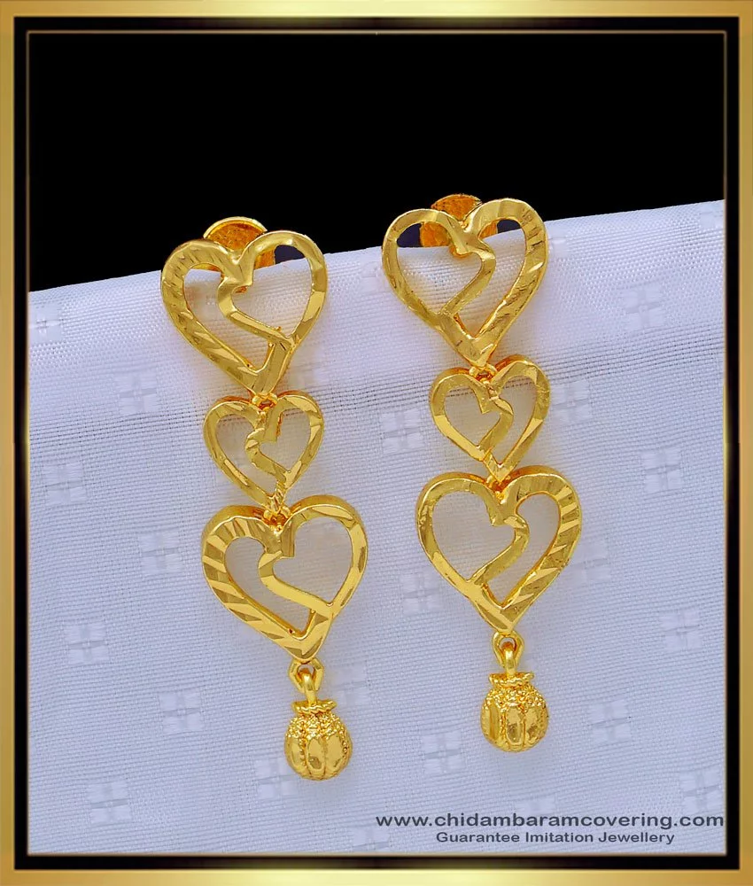 Earrings new clearance model in gold