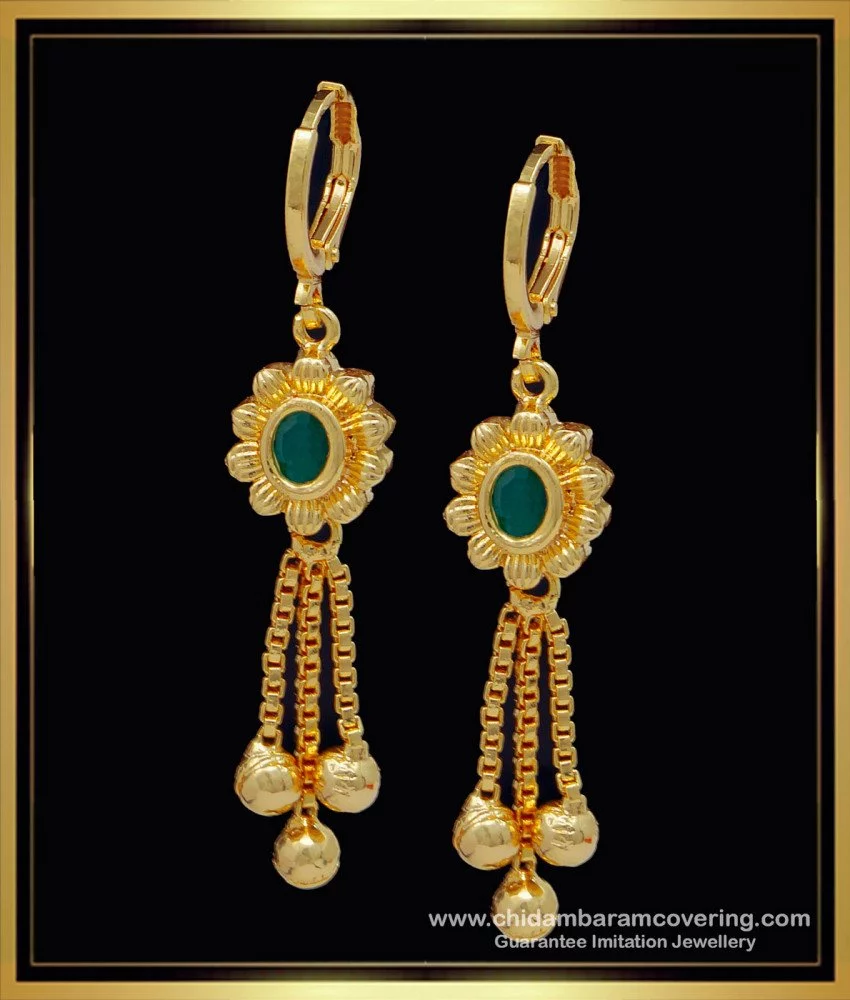 Round Gold Designer Hoops Earring at Rs 285/pair in Jaipur | ID:  2852356333797