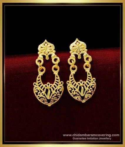 Buy Gold Earrings Online in India | Latest Designs at Best Price | New  Shriniwas Jewellers | by Newshriniwas Jewellers | Medium