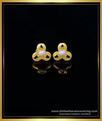 Antique Gold Kundan Stud Earrings /one Gram Gold Studs Gold Earrings/delicate  Studs/stud Earrings/ Indian Earrings/kundan Earrings - Etsy