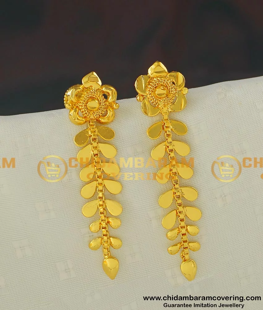 Lightweight gold earrings with on sale price