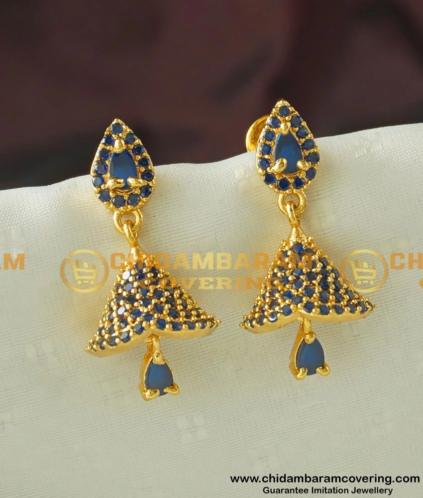 Buy Blue Earrings for Women by Fashion Frill Online | Ajio.com