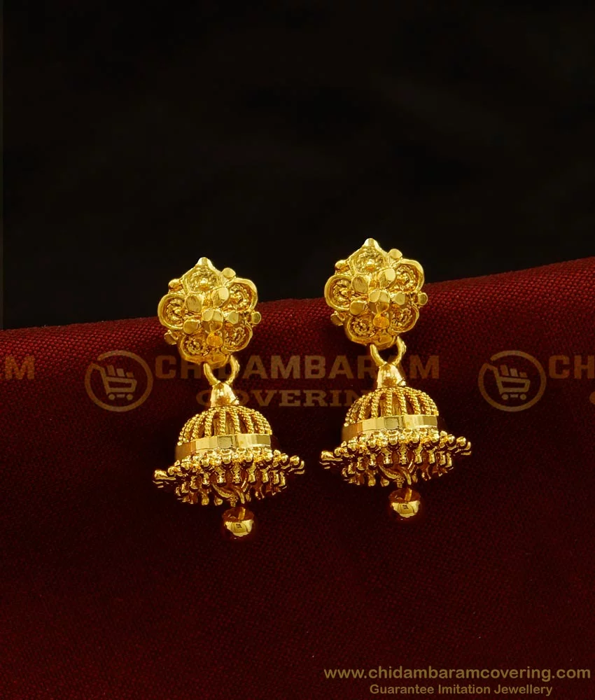 Gold plated deals jimikki kammal