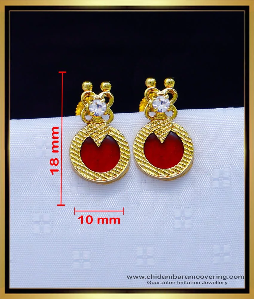 Palakka earrings deals designs