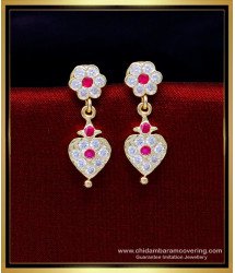ERG1850 - 1gm Gold Plated Jewellery Impon Earrings Online Shopping